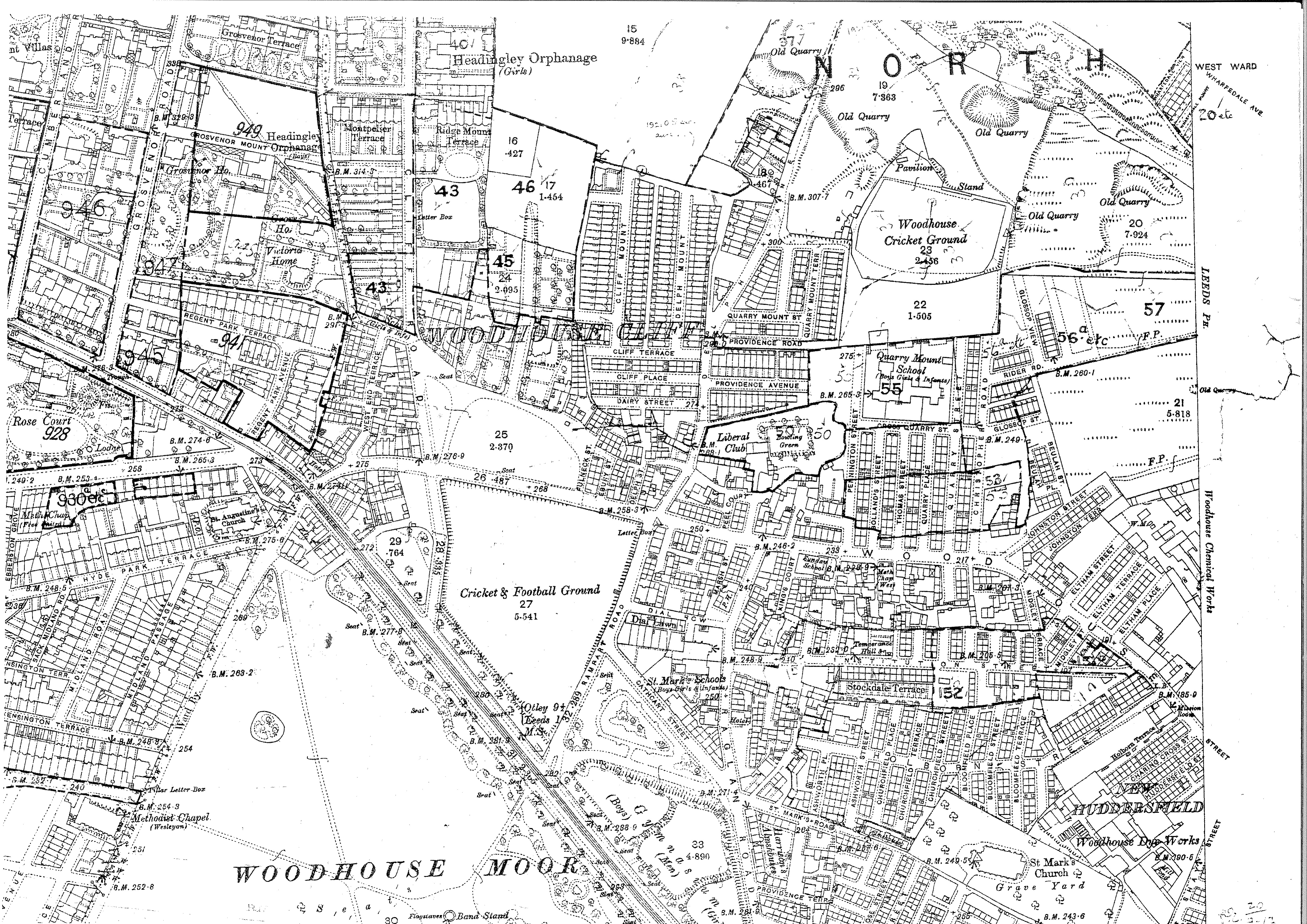 Woodhouse Map